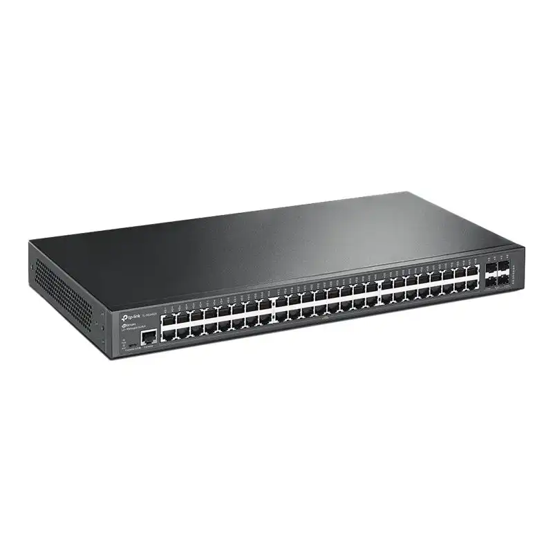 TP-Link JetStream V1 - Commutateur - Géré - 48 x 10 - 100 - 1000 + 4 x 10 Gigabit SFP+ - Montable sur rack (TL-SG3452X)_1